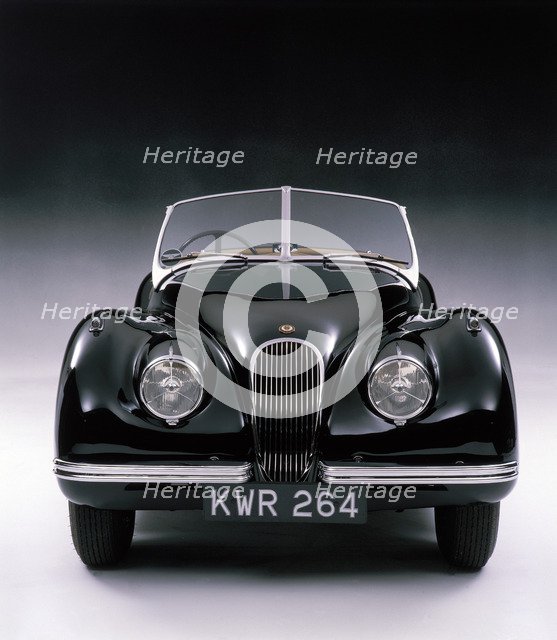 1950 Jaguar XK 120. Artist: Unknown