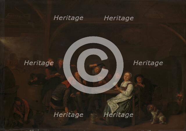 Cheating at Cards, c.1650-1668. Creator: Jan Miense Molenaer.