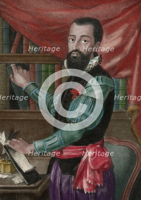 Garcilaso de la Vega (1501-1536), Spanish soldier and poet.  Creator: Unknown.