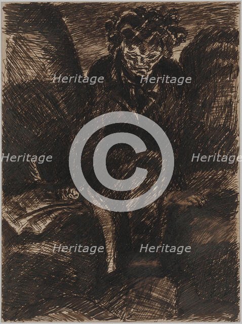 Beethoven, c. 1922. Creator: Bourdelle, Antoine (1861-1929).