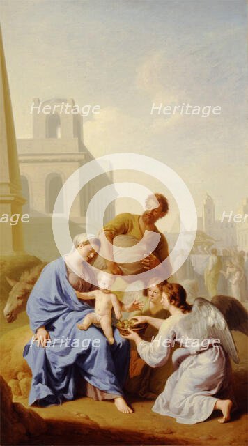 Rest on the Flight into Egypt, c1715. Creator: Henri Antoine de Favannes.