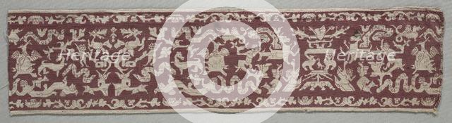Embroidered Strip, 1500s. Creator: Unknown.