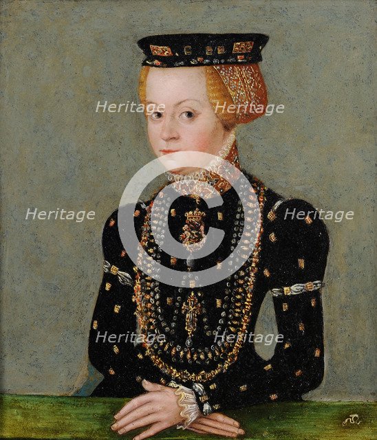 Portrait of Sophia Jagiellon (1522-1575), Duchess of Brunswick-Wolfenbüttel, c. 1565.