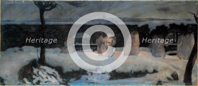 Funerale Bianco (White Funeral), 1901. Creator: Berta, Edoardo (1867-1931).