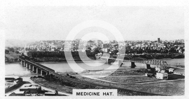 Medicine Hat, Alberta, Canada, c1920s. Artist: Unknown