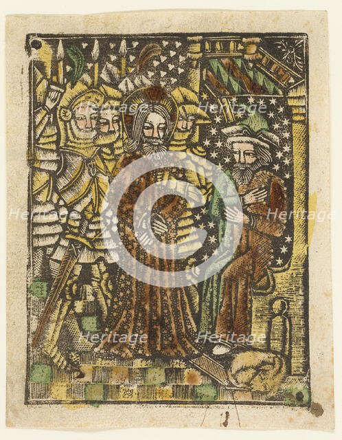 Christ before Annas, 1460-65. Creator: Unknown.