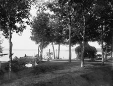 View from Kay's (i.e. Kayes) Park, Lake Geneva, Wis., c1898. Creator: Unknown.