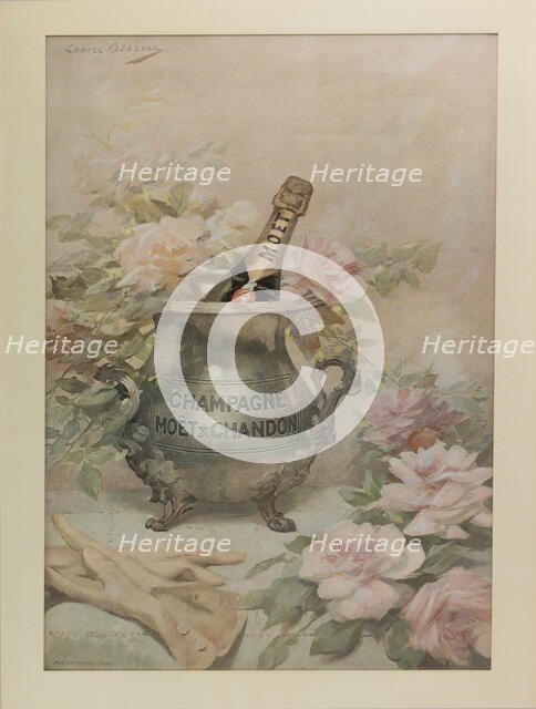 Advertising Poster for the Moet & Chandon. Creator: Abbéma, Louise (1853-1927).