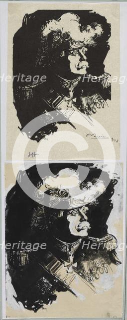 Maréchal Joffre, 1914. Creator: Auguste Louis Lepère (French, 1849-1918).