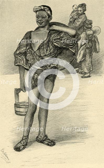 Japanese boy, 1898.  Creator: Christian Wilhelm Allers.