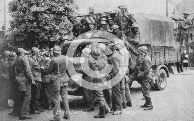 'Allies Go To Belgium's Aid', 1940, (1940). Artist: Unknown.