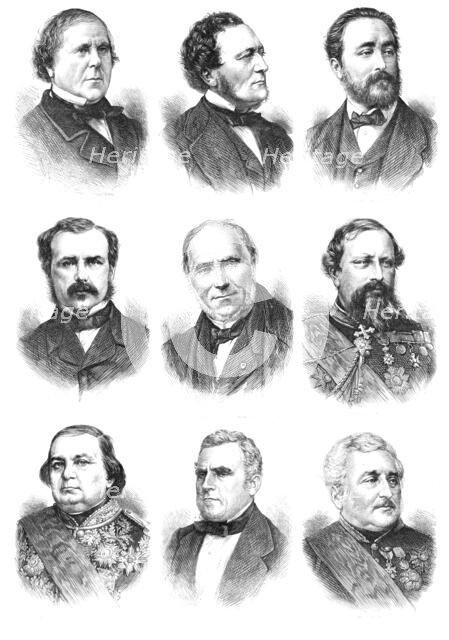 The new French ministry, 1870. Creator: Unknown.