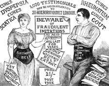 Pall Mall Electric Association's Electropathic Belt, 1883. Creator: Unknown.