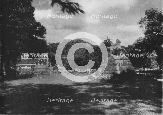 'Victoria Esplanade, Kandy, Ceylon', c1890, (1910). Artist: Alfred William Amandus Plate.