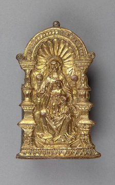 Seated Madonna and Child, 16th century. Creator: Unknown