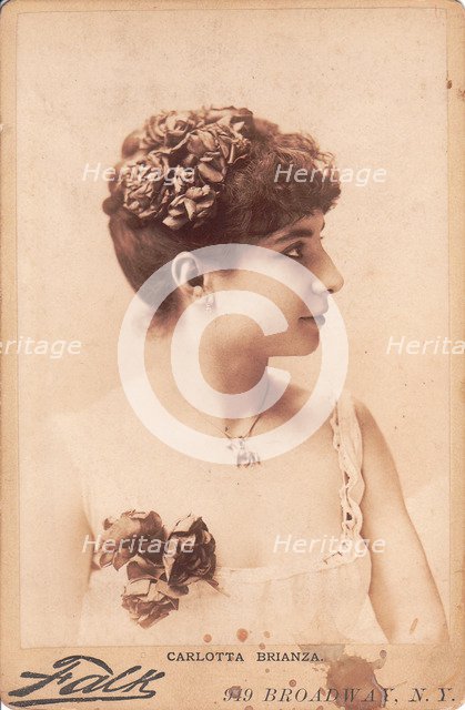 Carlotta Brianza Artist: Photo studio Benjamin J. Falk  