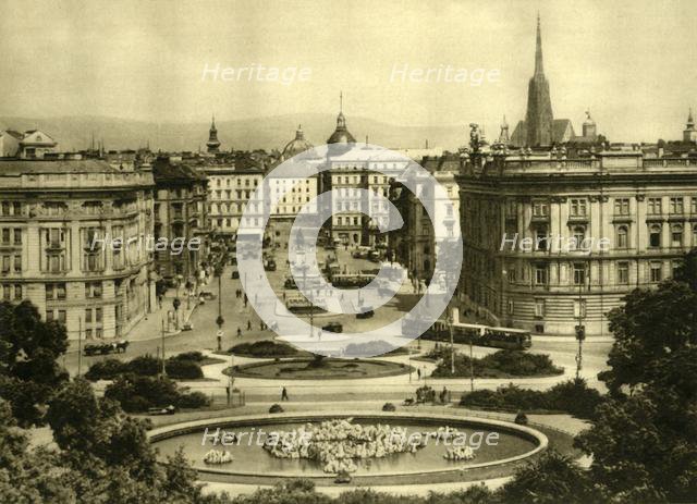 Schwarzenbergplatz, Vienna, Austria, c1935. Creator: Unknown.