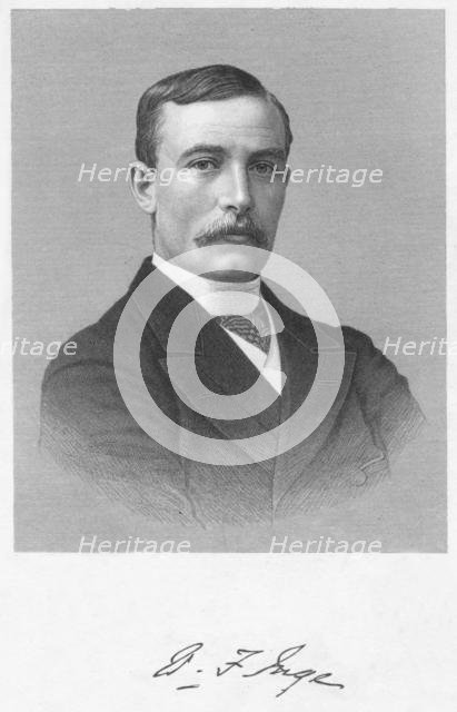 'W F Inge', 1893.  Creator: William Roffe.
