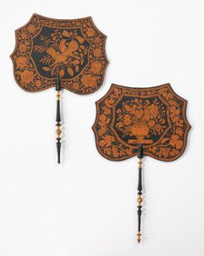 Fan, American, 1837. Creator: Christiana Hummer.