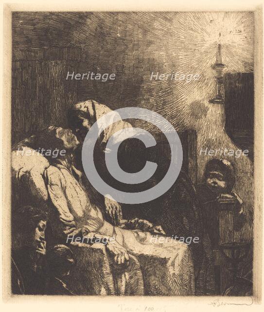 The End, 1883. Creator: Paul Albert Besnard.