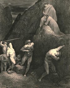 "Now mark how I do rip me! lo! How is Mahomet mangled!"', c1890.  Creator: Gustave Doré.
