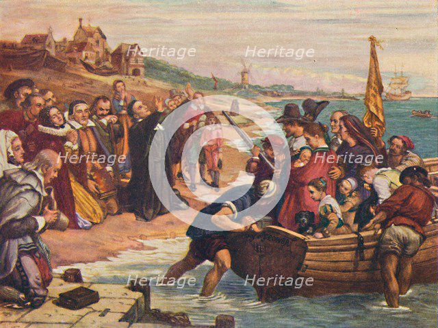 'The Pilgrim Fathers', 1916. Artist: Unknown.