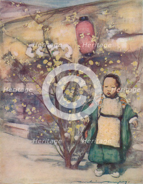 'A Little Japanese Boy', c1887, (1901). Artist: Mortimer L Menpes.