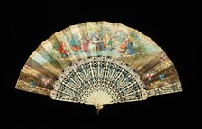 Fan, Spanish, 1860-69. Creator: Unknown.