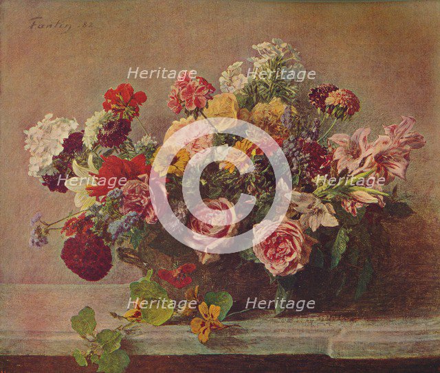 'Summer Flowers', 1882, (c1915). Artist: Henri Fantin-Latour.
