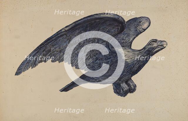 Eagle, 1935/1942. Creator: Elisabeth Fulda.