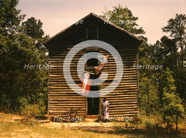 Near White Plains, Georgia, ca. 1941. Creators: Marion Post Wolcott, Jack Delano.