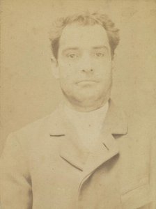 Dauriac. Henri, Georges. 36 ans, né à Memphis (USA). Agent d'affaires. Extortion de fonds...., 1894. Creator: Alphonse Bertillon.