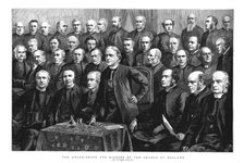 'The Archbishops and Bishops of the Church of England', 1886.  Creator: Unknown.