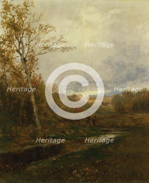 November, mid-late 19th century. Creator: Jervis McEntee.