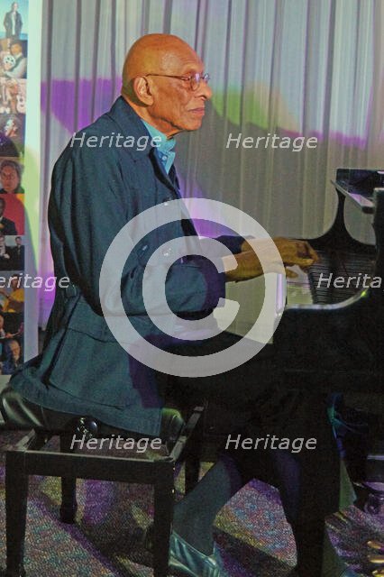 Kirk Lightsey, Watermill Jazz Club, Dorking, Surrey, 20 Sept 2022. Creator: Brian O'Connor.