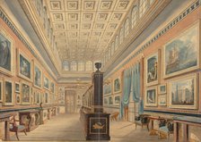 The Flemish Picture Gallery, the Mansion of Thomas Hope, Duchess Street, Portland Place, 1830-51. Creator: Robert William Billings.