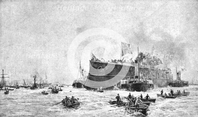 ''Pictures of the Year IX; "The Birth of a Titan"', 1890. Creator: Unknown.