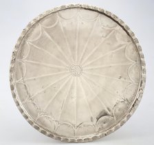 Ribbed Plate, Byzantine, 659-662/3. Creator: Unknown.