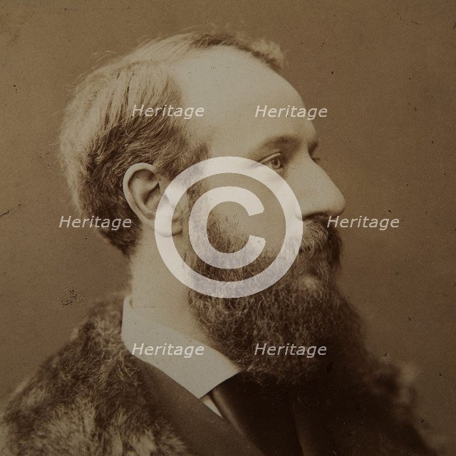 Portrait of Pierre-Jules Hetzel (1814-1886) , c. 1875.