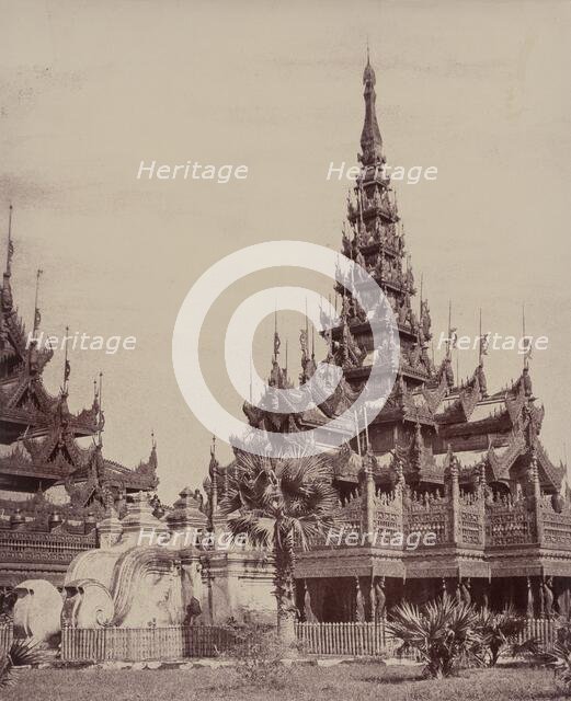 Amerapoora: Pyathat of Kyoung No. 93, September 1-October 21, 1855. Creator: Captain Linnaeus Tripe.