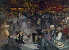 The Ball on the 14th of July. Artist: Steinlen, Théophile Alexandre (1859-1923)