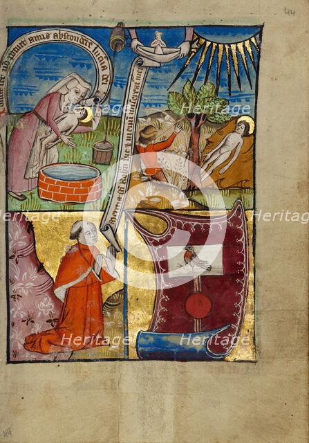 Scenes from the Martyrdom of Robert of Bury; Illustrated Vita Christi..., about 1480-1490. Creator: Unknown.