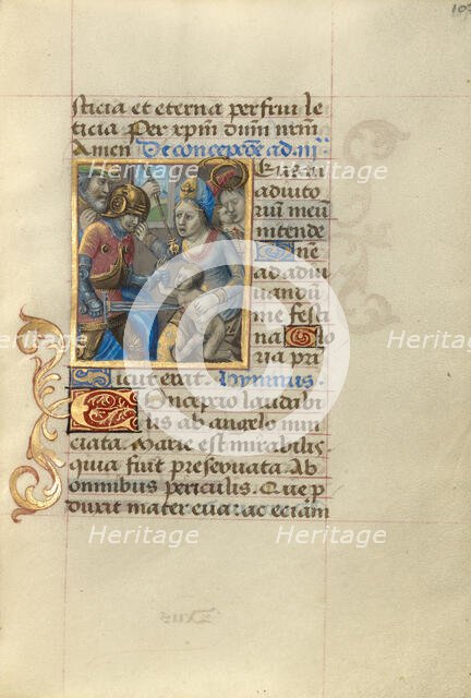 Massacre of the Innocents; Poncher Hours, about 1500. Creator: Master of Cardinal Bourbon.