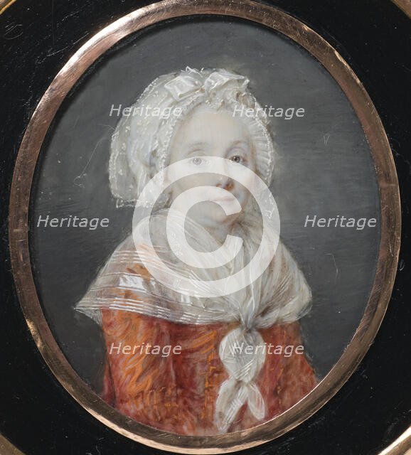 Jeanne Bernadotte (1728-1809), late 18th-early 19th century. Creator: Louis André Fabre.