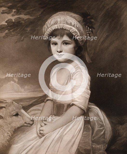 'Miss Martindale', 18th century, (1913).Artist: Richard Josey