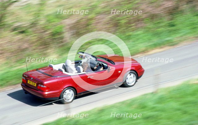 1999 Mercedes Benz CLK 320 cabriolet. Artist: Unknown.