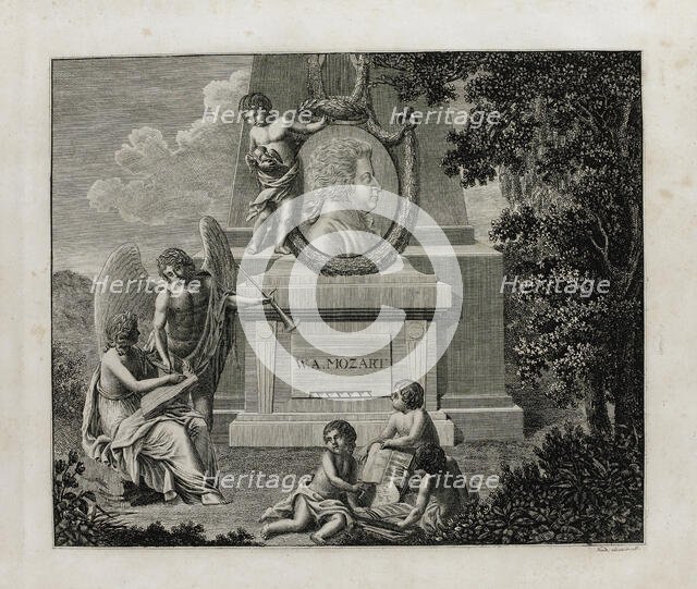 Cover of the first edition of the vocal score of opera Così fan tutte by W.A. Mozart, 1794. Creator: Anonymous.