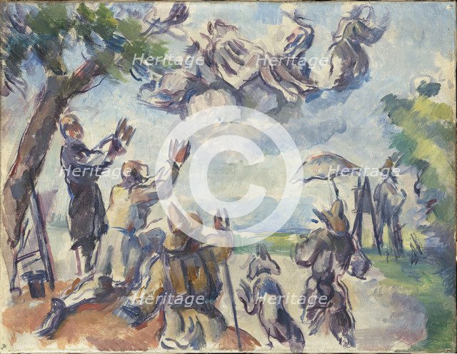 Apotheosis of Delacroix, 1890-1894.