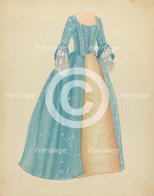 Dress, c. 1936. Creator: Jean Peszel.