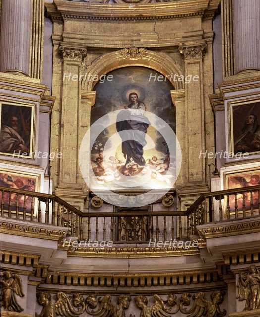  'Immaculate Conception', by Alonso Cano, preserved in the Cathedral of Granada.